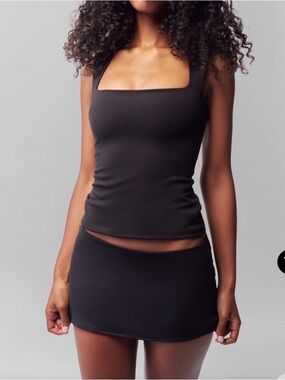 Guizio Micro Mini Stretch Skirt